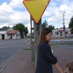 Skrzyżowanie i znaki drogowe